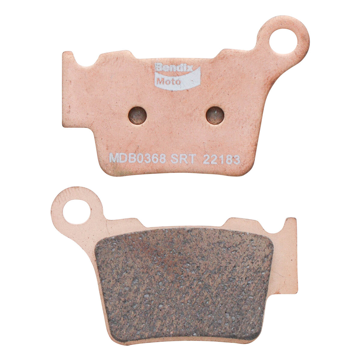 Bendix Street Road Track Motorcycle Disc Brake Pads - MDB0368-SRT, , scanz_hi-res