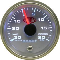 SAAS Boost Gauge White 52mm, , scanz_hi-res