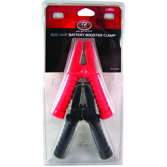 SCA Battery Clamps - Booster, 2 Pack, 600 AMP, , scanz_hi-res