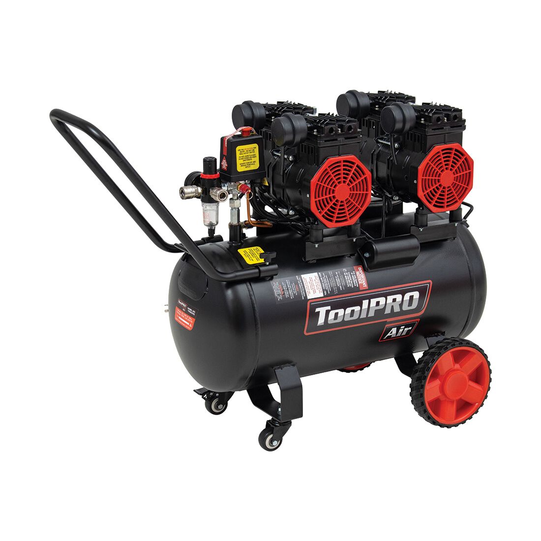 ToolPRO Air Compressor Silenced 2.75HP 50 Litre tank, , scanz_hi-res