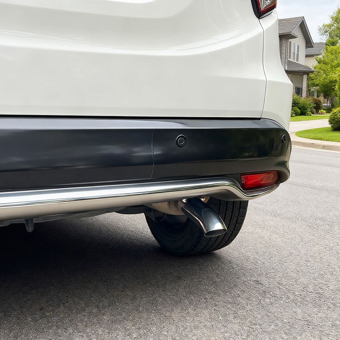 SCA Stainless Steel Exhaust Tip - Dump Pipe suits 40mm to 52mm, , scanz_hi-res