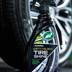 Turtle Wax Wet 'N' Black Tyre Shine - 680mL, , scanz_hi-res