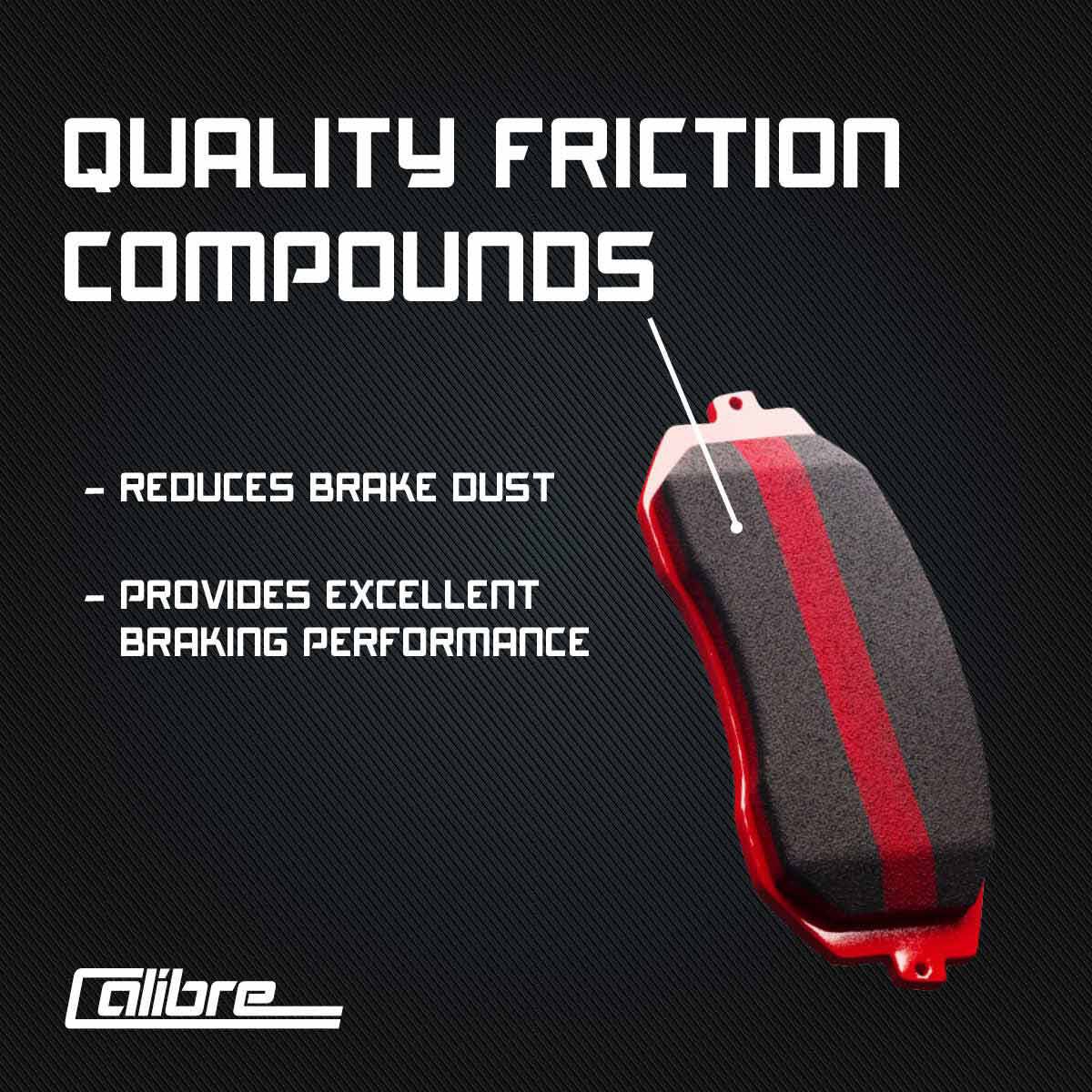 Calibre Disc Brake Pads DB1473CAL, , scanz_hi-res