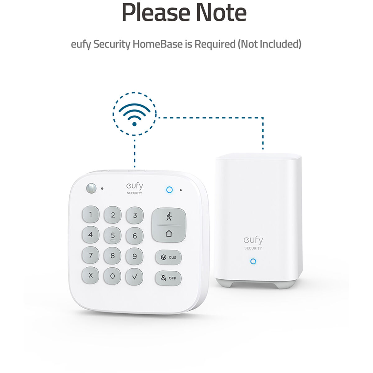 Eufy Wireless Security Alarm Keypad - T8960C21, , scanz_hi-res