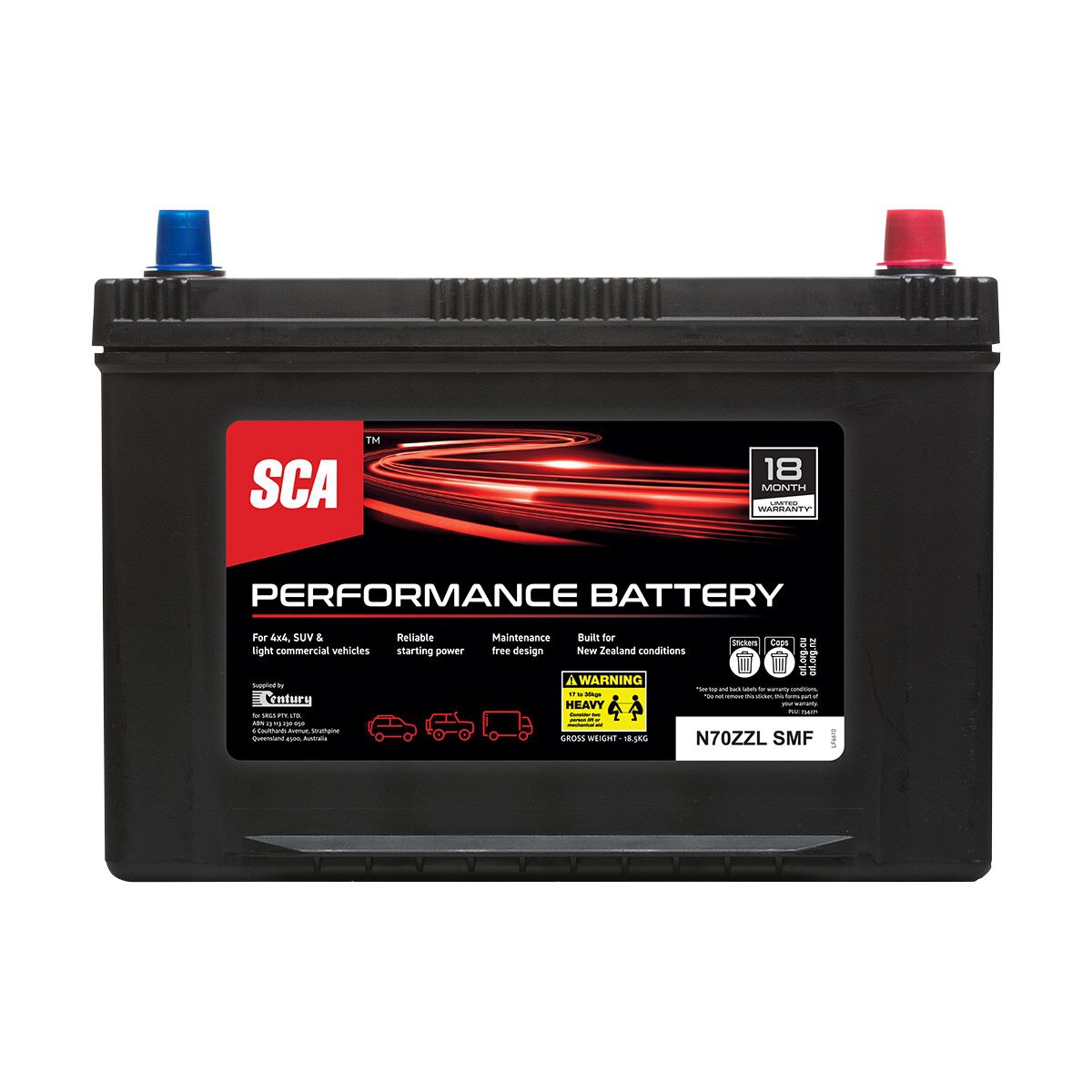 SCA Performance 4WD Battery N70ZZL SMF, , scanz_hi-res