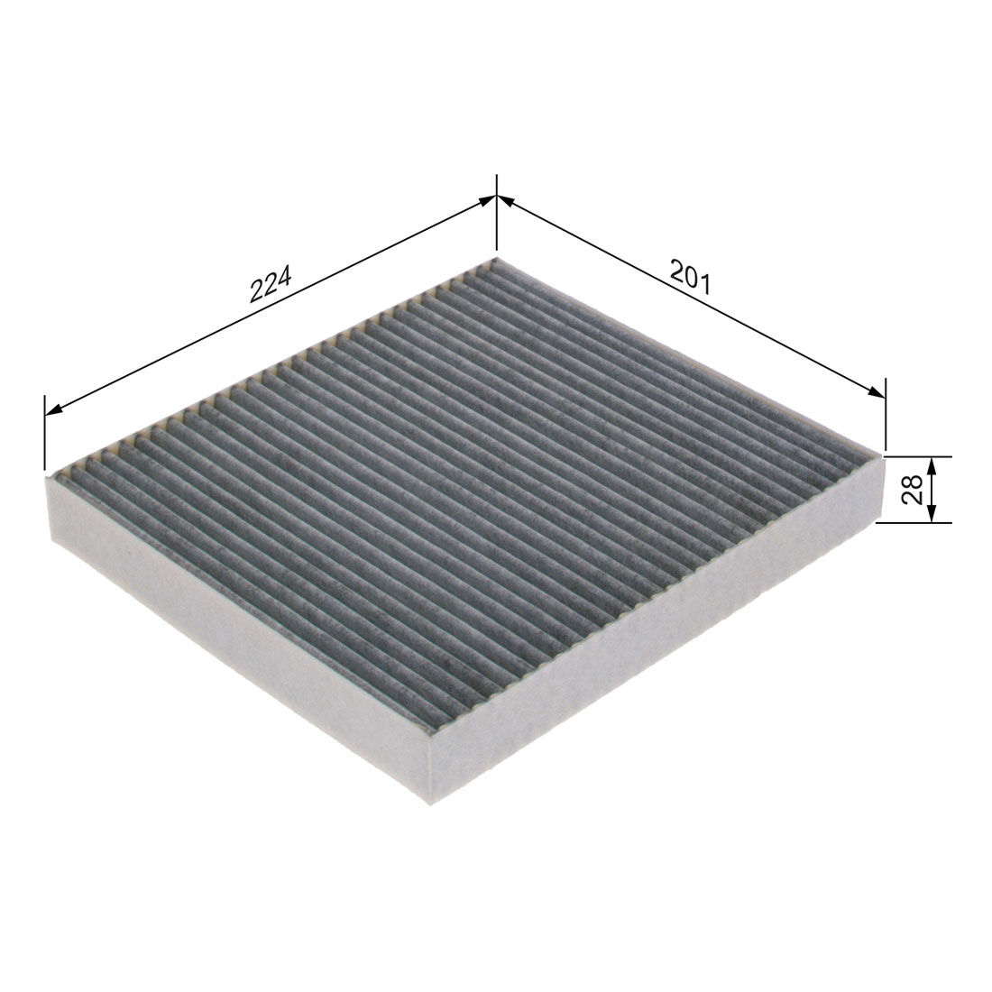 Bosch Carbon Activated Cabin Air Filter - R 5602, , scanz_hi-res