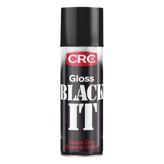 CRC Black It Enamel Paint, Gloss Black - 400g, , scanz_hi-res