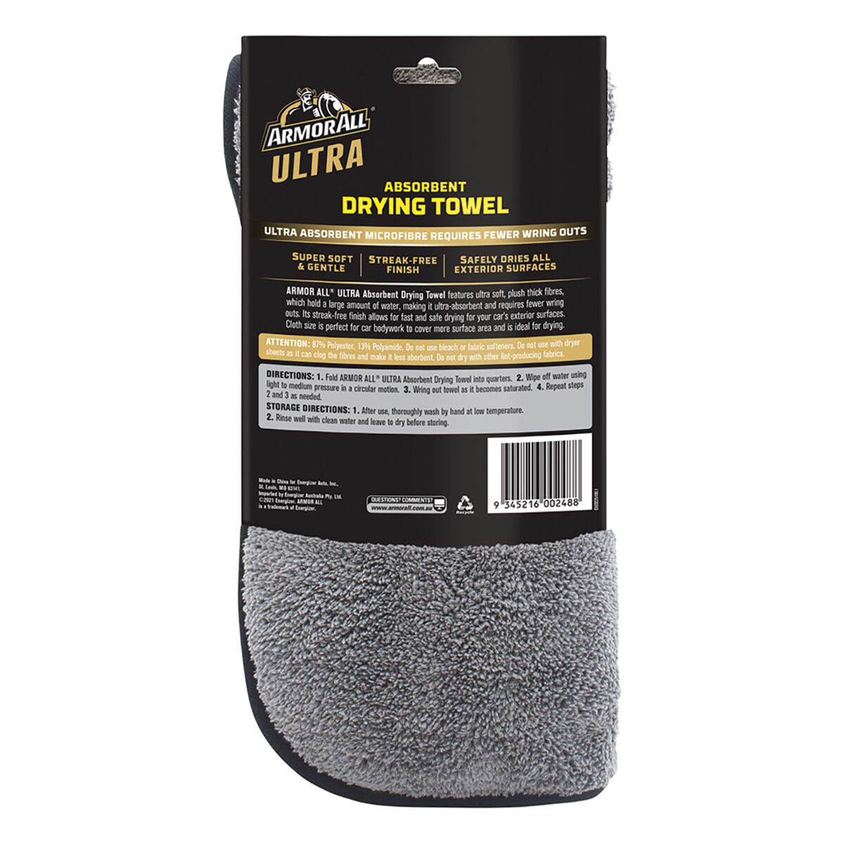 Armor All Ultra Absorbing Drying Towel 800 x 600mm, , scanz_hi-res
