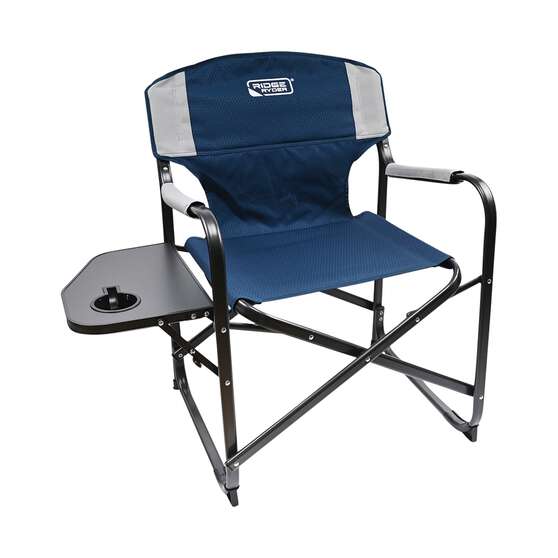 Ridge Ryder Director Side Table Chair - Navy, , scanz_hi-res