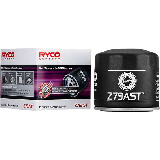 Ryco SynTec Oil Filter - Z79AST (Interchangeable with Z79A), , scanz_hi-res