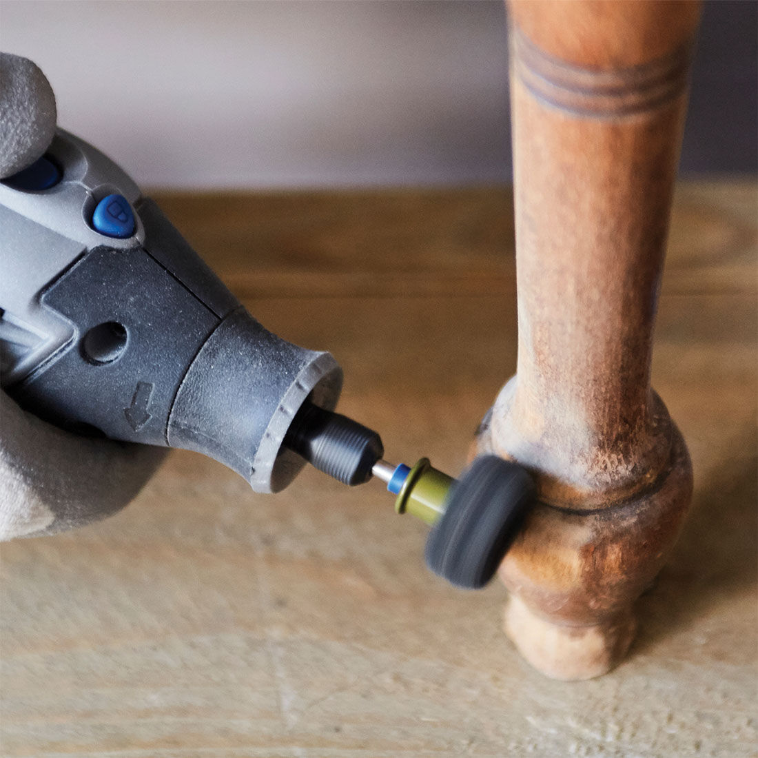 Dremel 2pc Sanding Buff Dia 25mm 180 And 280 Grit, , scanz_hi-res