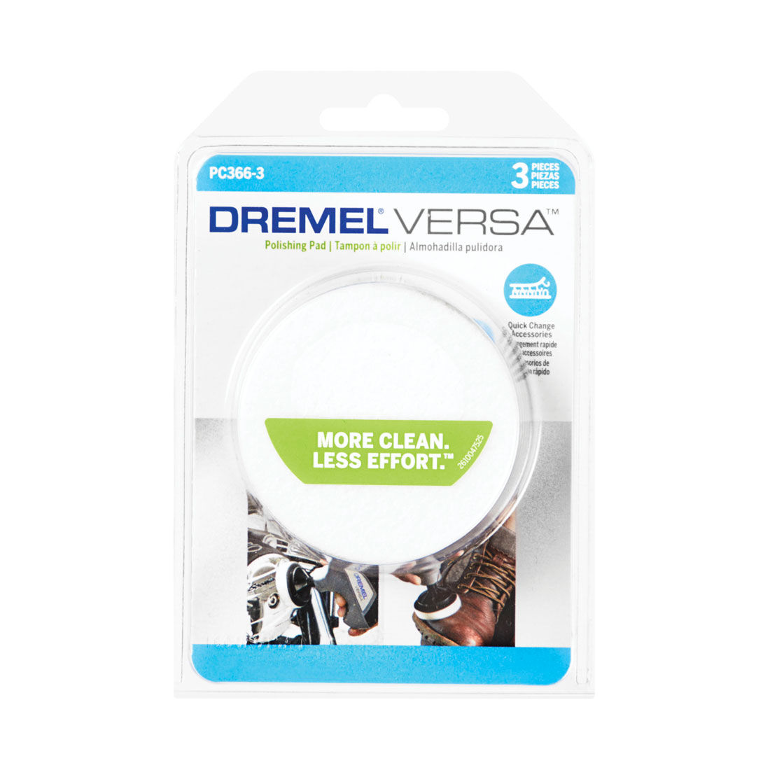 Dremel Versa Polishing Pad 3pk, , scanz_hi-res