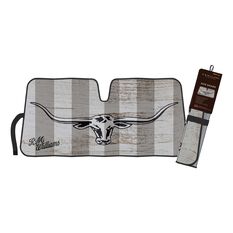 R.M.Williams Longhorn Timber Sunshade Accordion Front, , scanz_hi-res