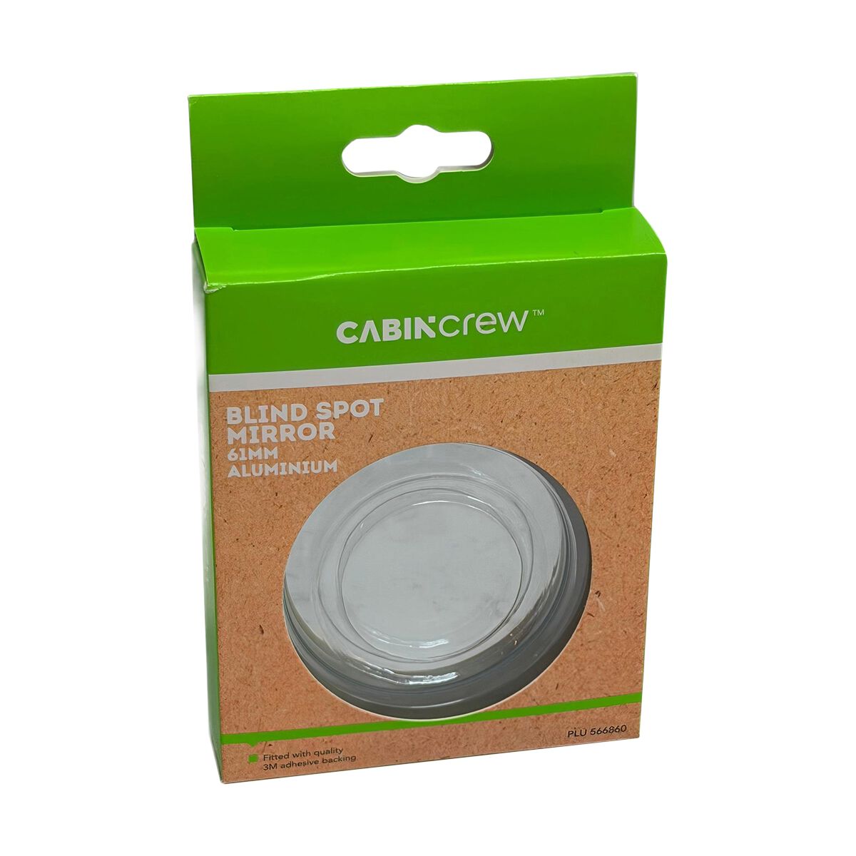 Cabin Crew Blind Spot Mirror - Aluminium 61mm, , scanz_hi-res
