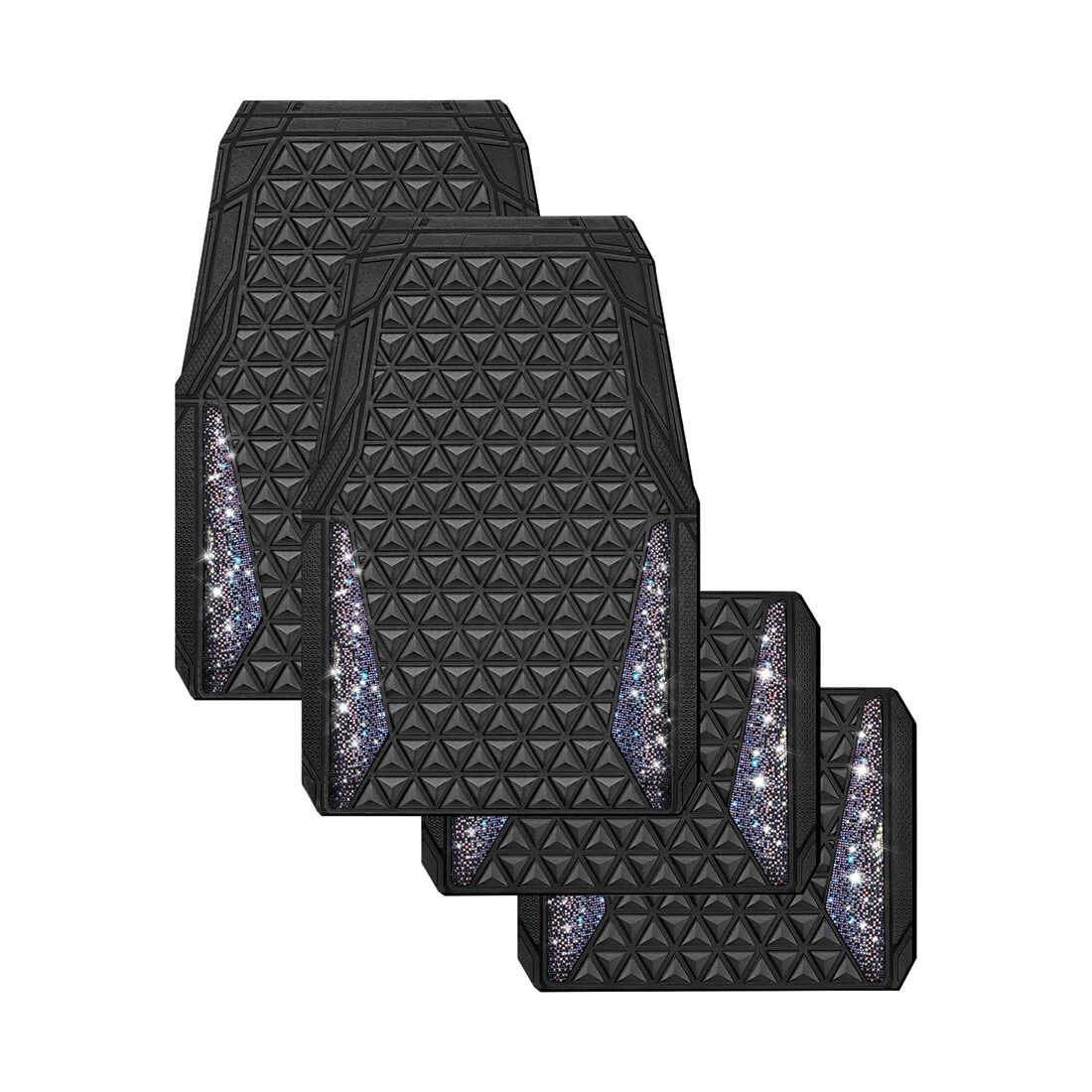 SCA Ombre Bling Floor Mats 4 Pack, , scanz_hi-res