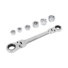 ToolPRO QC Double Flex Ring Ratchet Wrench Set, , scanz_hi-res