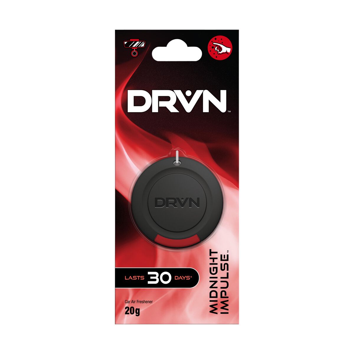 DRVN Midnight Impulse Hanging Air Freshener - 1 Pack, , scanz_hi-res