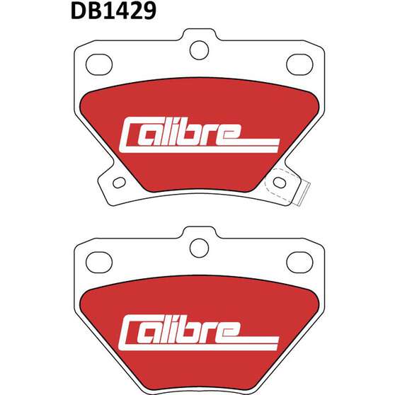 Calibre Disc Brake Pads DB1429CAL, , scanz_hi-res