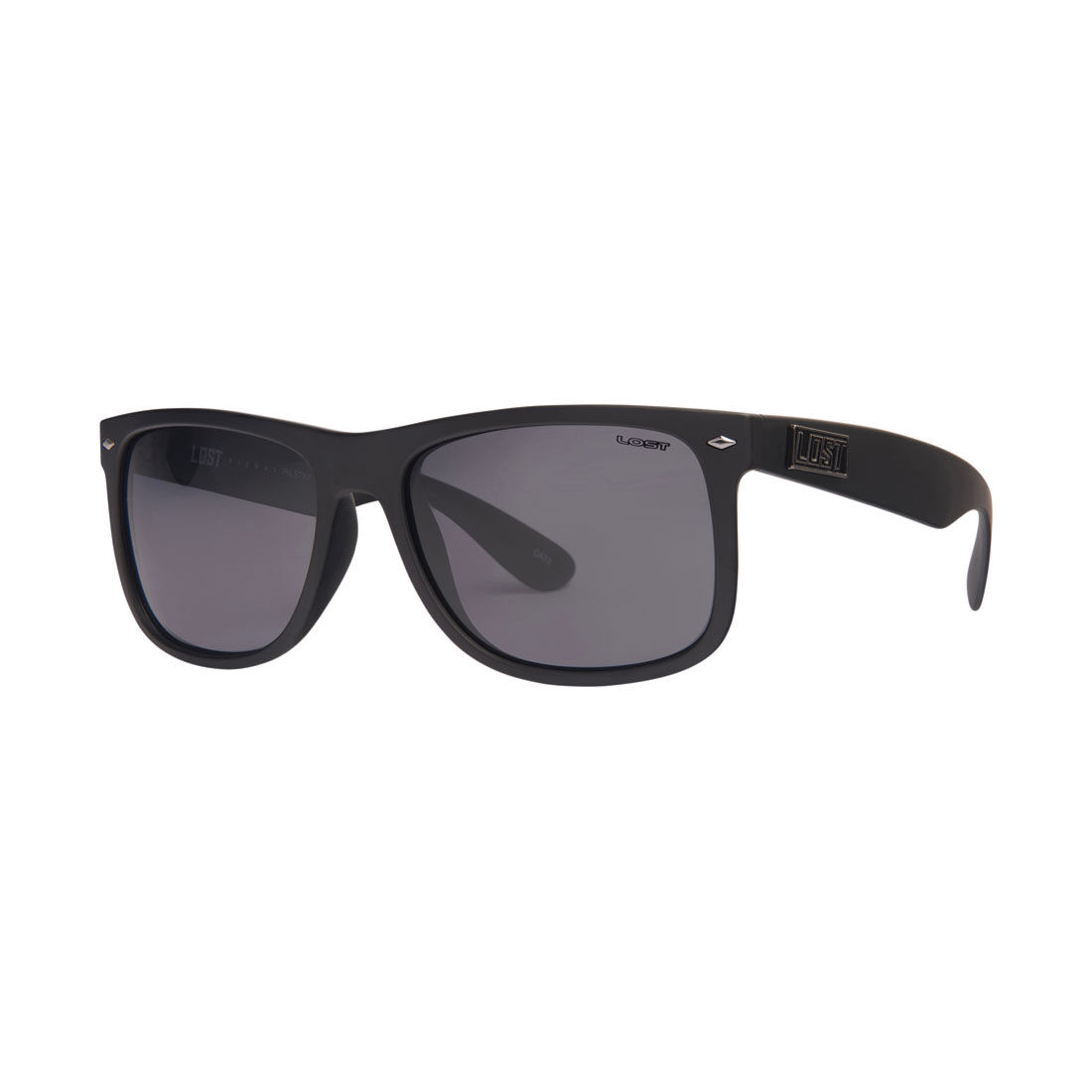 LOST Sunglasses Admiral Polarised Matt Black, , scanz_hi-res