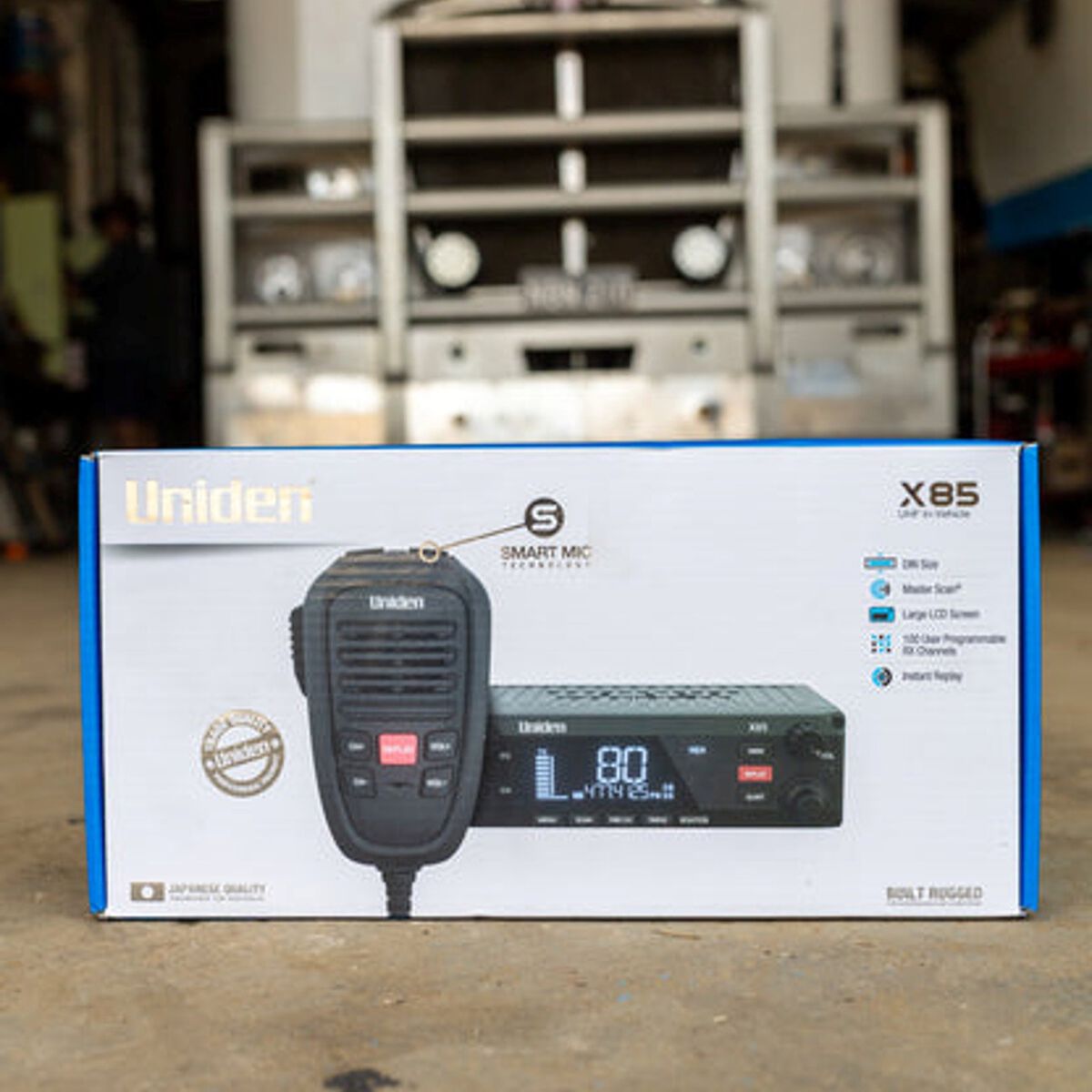 Uniden UHF Radio Black X85, , scanz_hi-res