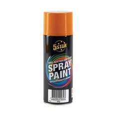 5 Star Enamel Spray Paint International Orange 250g, , scanz_hi-res
