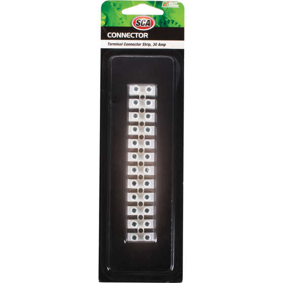 SCA Terminal Connector Strip - 30 Amp, , scanz_hi-res