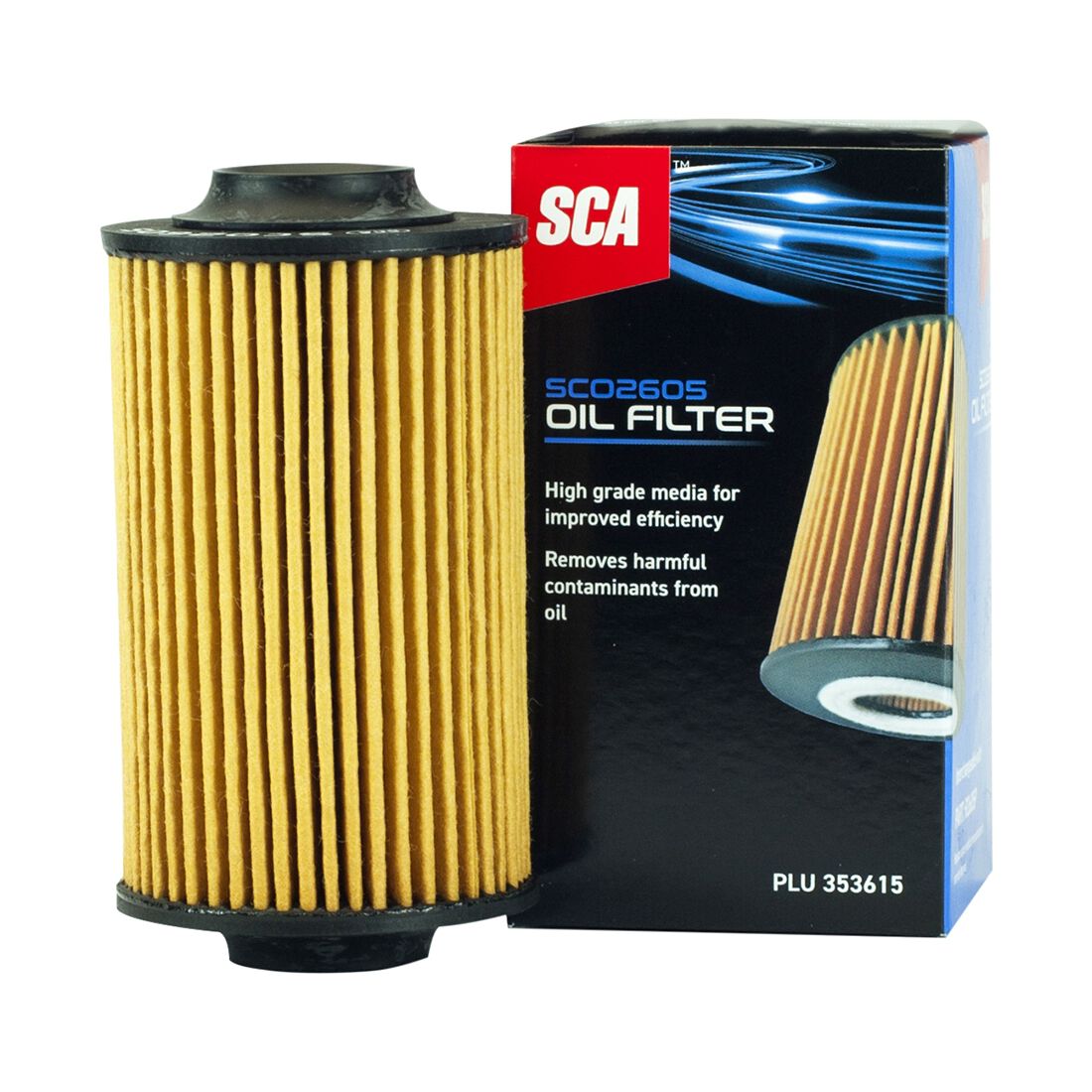 SCA Oil Filter SCO2605 (Interchangeable with R2605P), , scanz_hi-res
