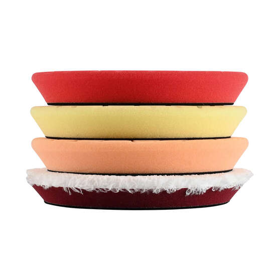 Kincrome Polisher Pad Set 4 Piece, , scanz_hi-res