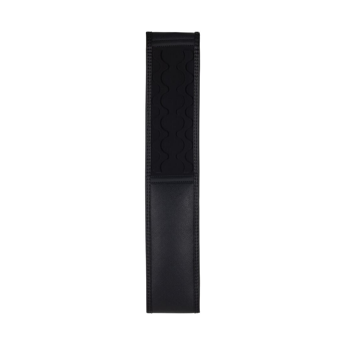 SCA Soft Steering Wheel Cover Leather Look Gel Black, , scanz_hi-res