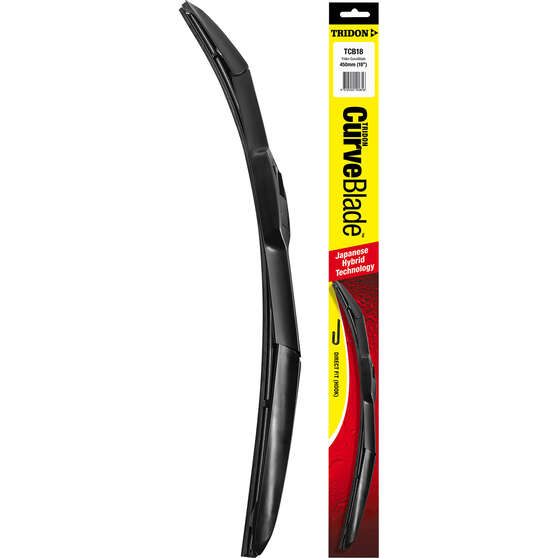 Tridon CurveBlade Wiper 450mm (18") Single - TCB18, , scanz_hi-res