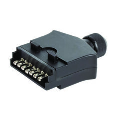KT Cable Trailer Plug, Plastic - Flat, 7 Pin, , scanz_hi-res