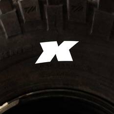 Tire Stickers - Letter X, , scanz_hi-res