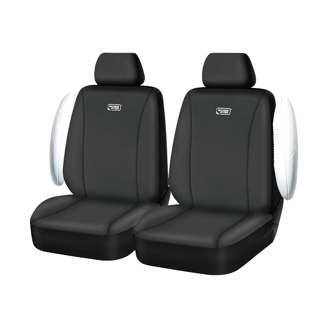 Ridge Ryder Neoprene Seat Covers Black 30SAB, , scanz_hi-res