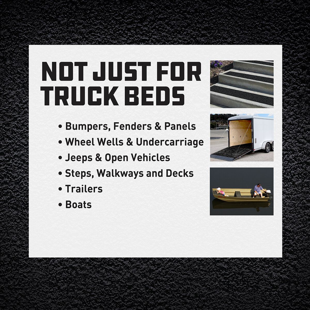 Herculiner Bed Liner Protective Coating Kit with Rollers 3.78 Litres, , scanz_hi-res
