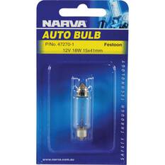 Narva Bulb - 12V, 18W, 15x41mm, , scanz_hi-res