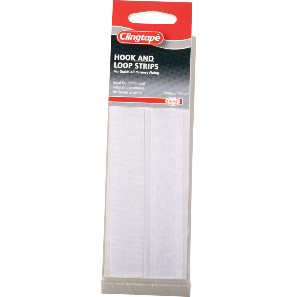 Hook & Loop Strips, 20mm x 110mm Supercheap Auto New Zealand