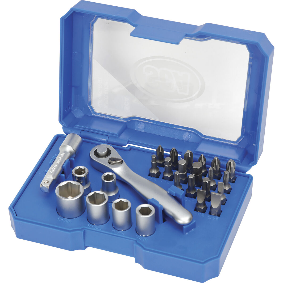 Bit Screwdriver Set - Ratchet, 26 Piece, , scanz_hi-res