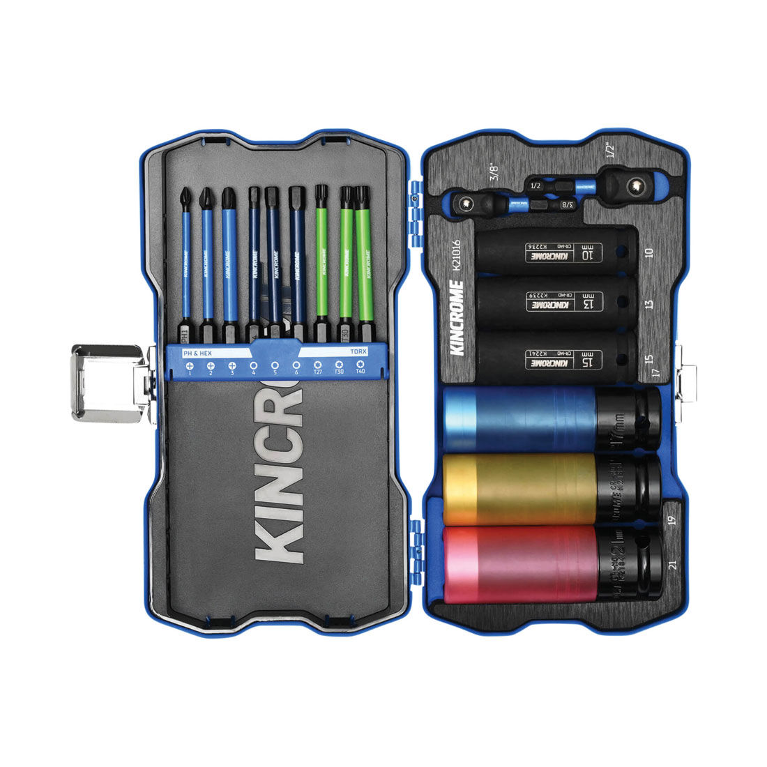 Kincrome 17 Piece Automotive Impact Bit and Socket Set Supercheap