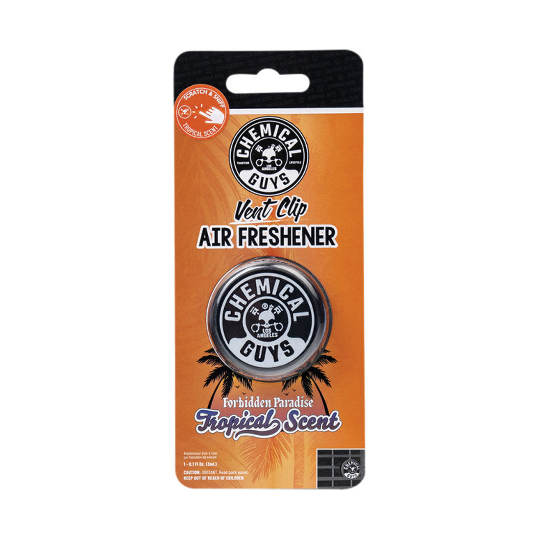 Chem Guys Air Freshener Vent Tropical, , scanz_hi-res