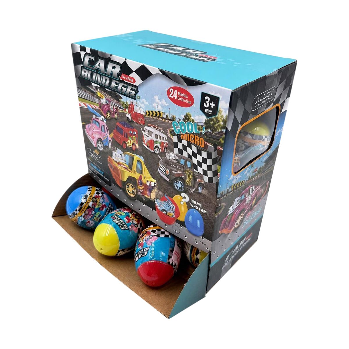 Blind Eggs Cars Assortment 24 Pieces, , scanz_hi-res