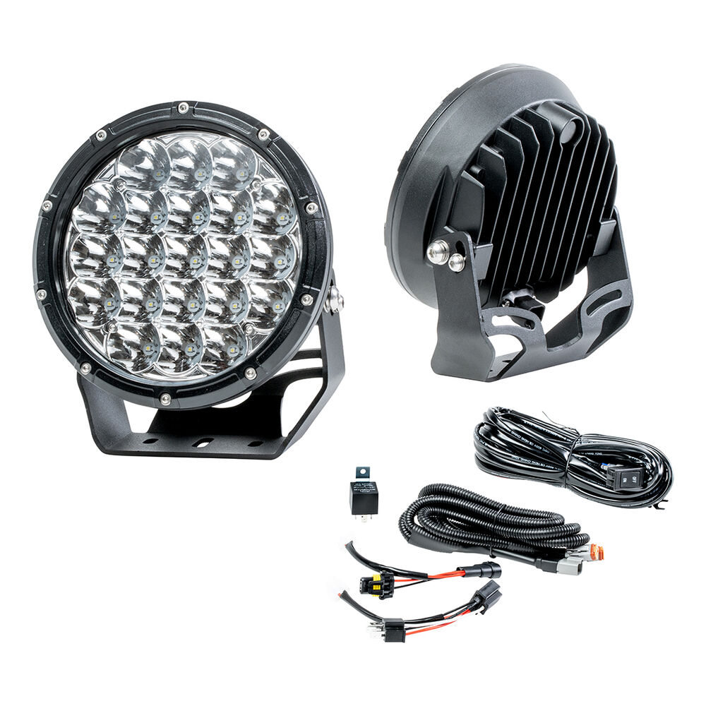 Enduralight LED Driving Light Kit w/ harness 175mm 63W Supercheap