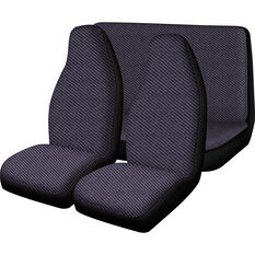 SCA Escort Seat Cover Pack - Grey Built-In Headrests Front Pair and Rear Airbag Compatible, , scanz_hi-res