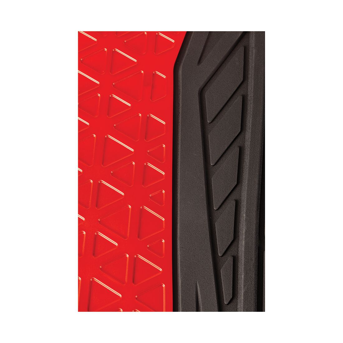 SCA Floor Mats PVC Rubber Pattern Red Set of 4, , scanz_hi-res