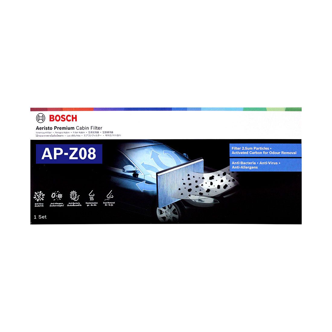 Bosch Aeristo Premium Cabin Air Filter - AP-Z08, , scanz_hi-res