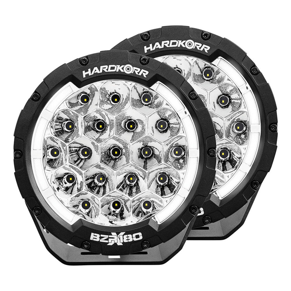 Hardkorr LED Driving Lights BZRX 7" Supercheap Auto New Zealand