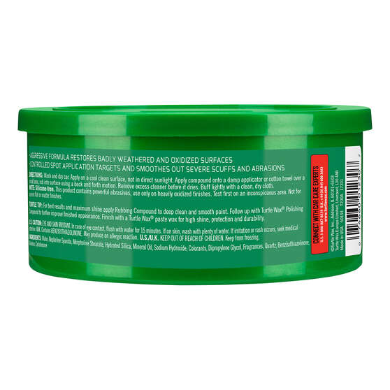 Turtle Wax Rubbing Compound 298g, , scanz_hi-res