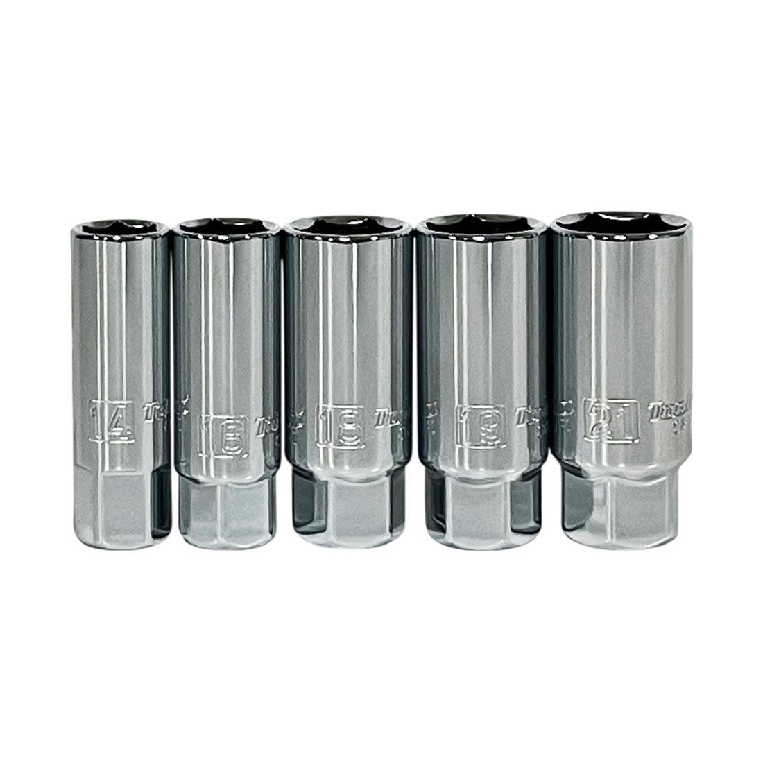 ToolPRO Spark Plug Socket Set 3/8" Drive 5 Piece, , scanz_hi-res
