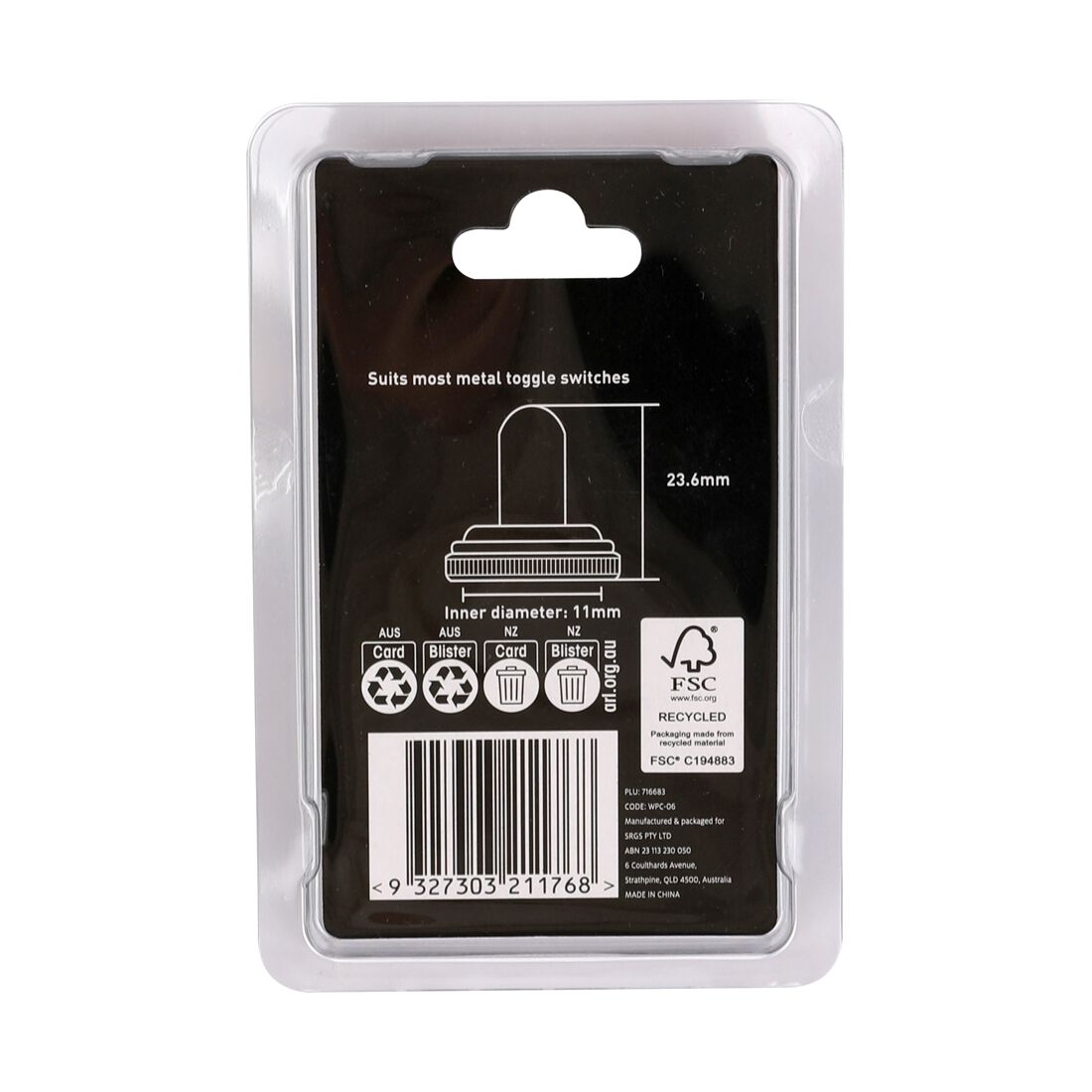 SCA Toggle Switch Waterproof Boot Cover, , scanz_hi-res