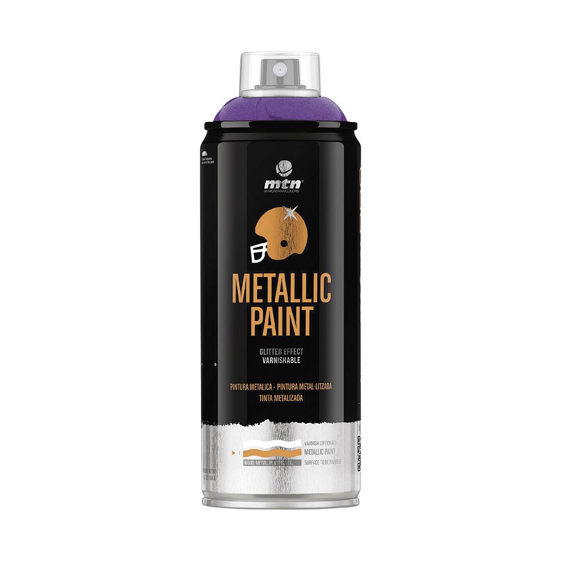 MTN Pro Metallic Violet Spray Paint 400mL, , scanz_hi-res