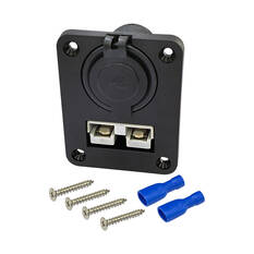 Ridge Ryder 50 Amp Connector Flush Mount w/ Dual USB, , scanz_hi-res